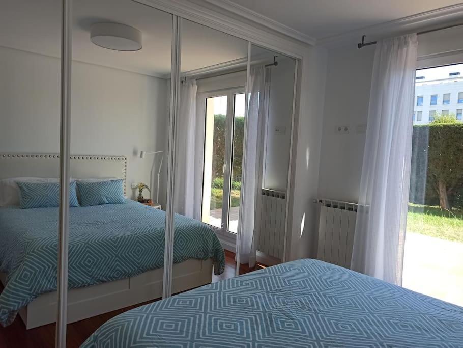 Bajo Con Jardin Privado Appartement Santander Buitenkant foto