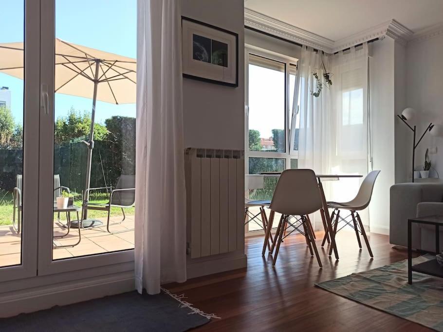Bajo Con Jardin Privado Appartement Santander Buitenkant foto